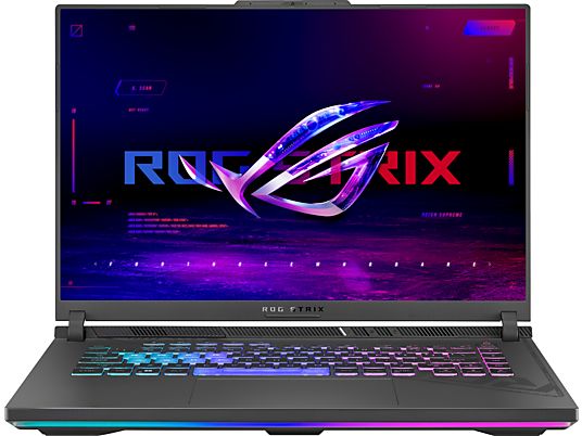 ASUS ROG Strix G16 (2023) G614JV-N4071W - Ordinateur portable de jeux, 16 ", Intel® Core™ i7, 1 TB SSD, 16 GB RAM, NVIDIA GeForce RTX™ 4060 (8 GB, GDDR6), Eclipse Grey