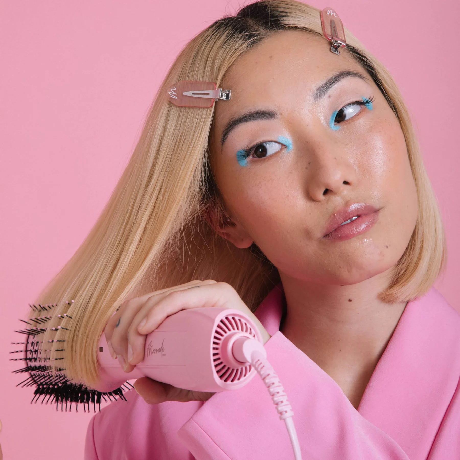 MERMADE Blow-Dry Brush - Brosse soufflante (Rose)