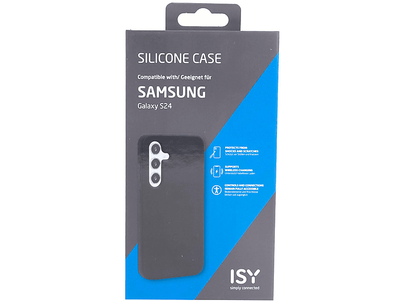 ISY ISC 2342, Backcover, Samsung, Galaxy S24, Schwarz