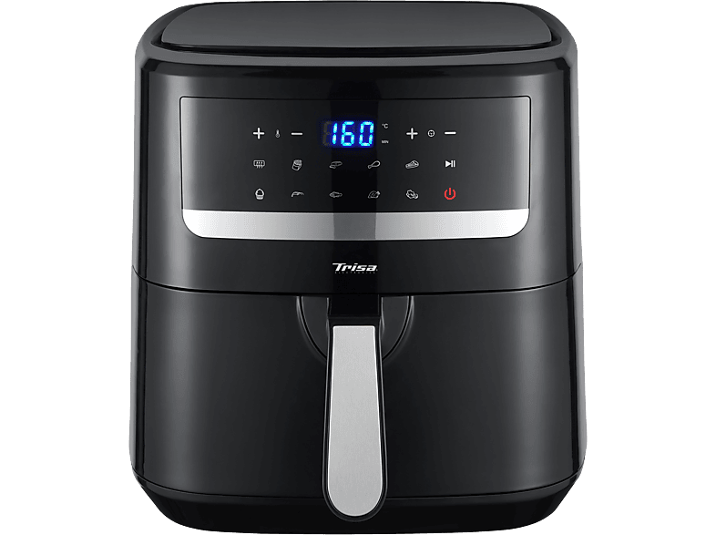 TRISA Crunchy Fry 7.5L - Heissluftfritteuse (Schwarz)