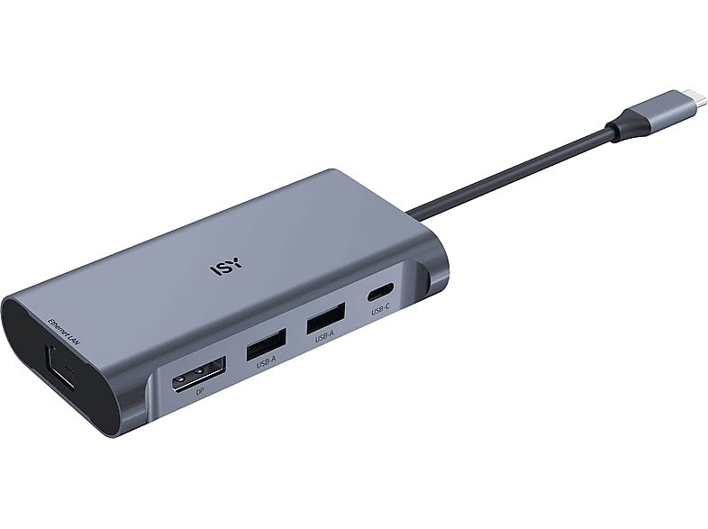 Isy Iad 1029 Usb C Adapter Silber Mediamarkt 0406