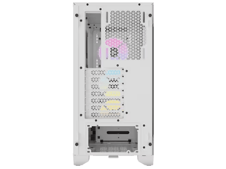 CORSAIR 3000D RGB airFlow Mid-Tower PC-Gehäuse - Weiß — Foto 2 von 5
