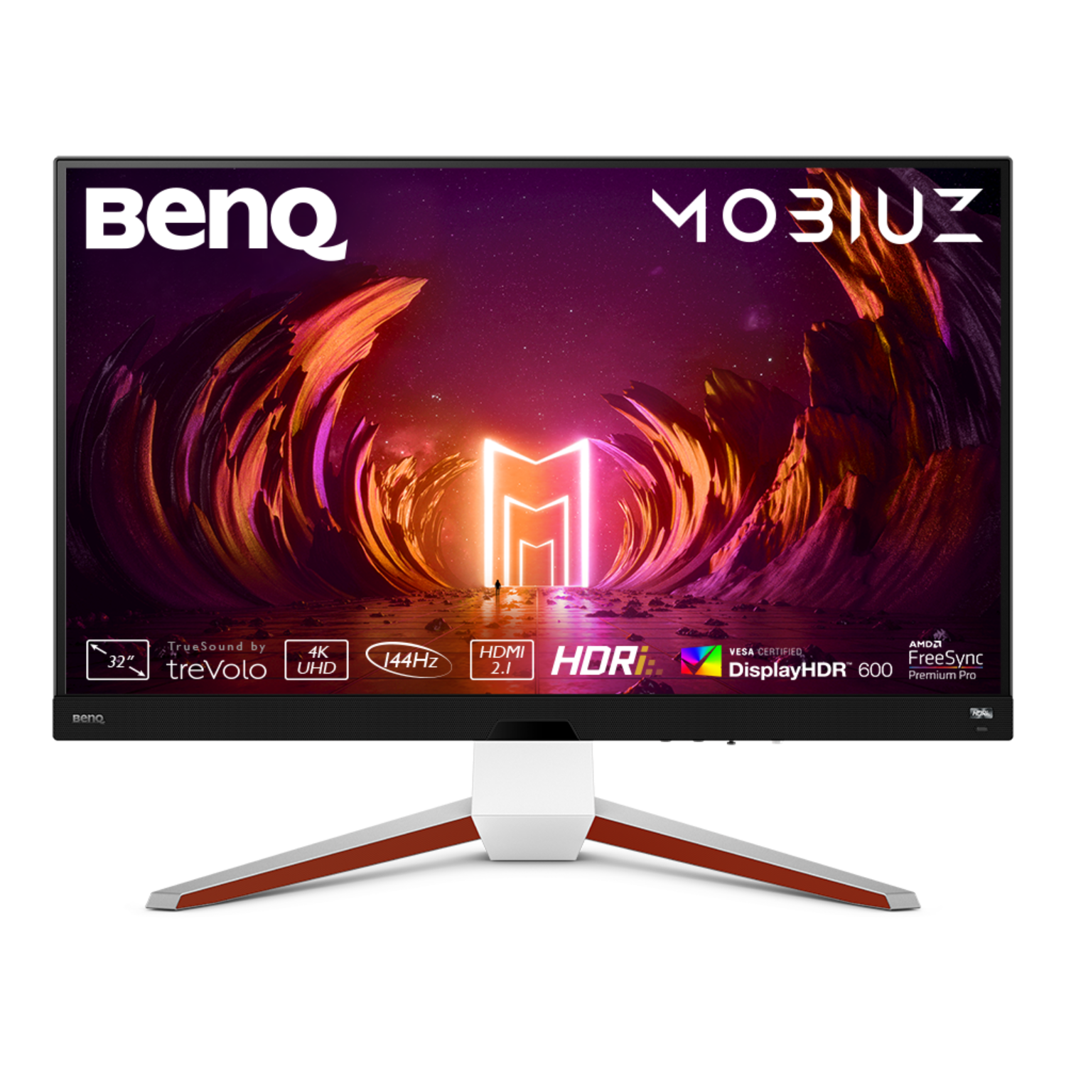 Benq Mobiuz Ex3210u - 32 Inch 3840 X 2160 (ultra Hd 4k) 1 Ms 144 Hz Hdmi 2.1 afbeelding