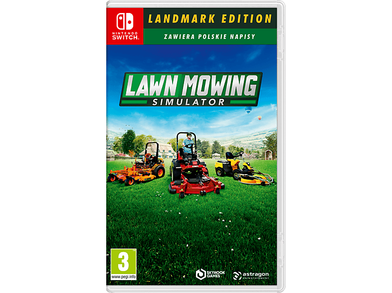 Фото - Гра PLAION Gra Nintendo Switch Lawn Mowing Simulator – Landmark Edition