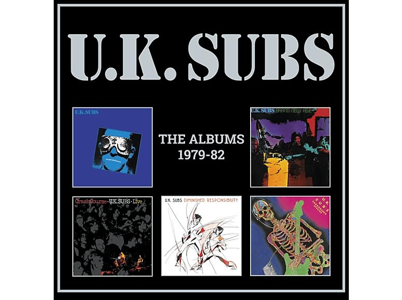 Uk Subs Uk Subs The Albums 197982 5CD Clamshell Box (CD) Rock