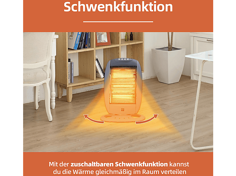 SHX SHX24HS1200 Heizgerät (1,200 Watt) — Foto 2 von 5