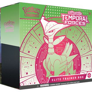 POKEMON (UE) TCG: Scarlet & Violet Temporal Forces - Elite Trainer Box (Iron Leaves) - Pokémon-kaarten