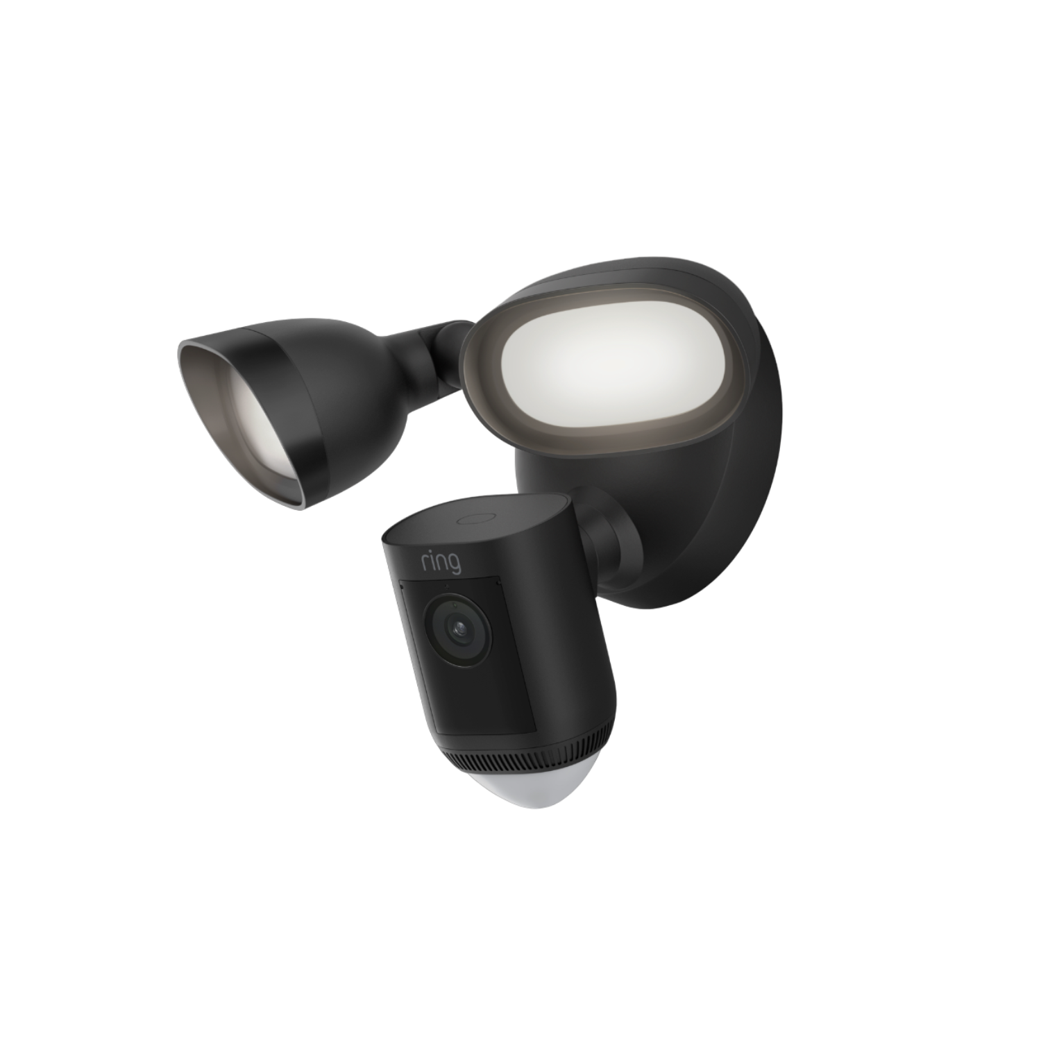 RING Floodlight Cam Wired Pro Zwart