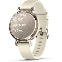 MediaMarkt GARMIN Lily 2 Smartwatch Wit-Goud aanbieding