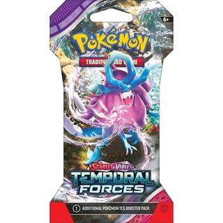 POKEMON (UE) TCG: Scarlet & Violet Temporal Forces Sleeved Booster - Pokémon-kaarten