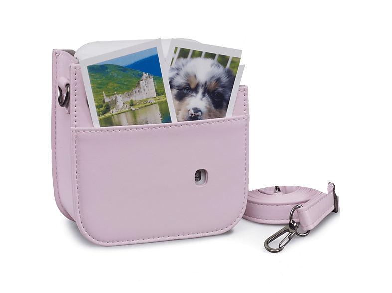 Cullmann RIO Fit 120 (Passgenau für die Fujifilm Instax Mini 12), Pink; Kameratasche — Foto 2 von 2