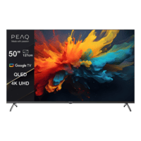 PEAQ PEAQ PTV 50GQU-5024C 50 Zoll 4K QLED Smart Google TV