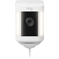 MediaMarkt Ring Spotlight Cam Plus Plug-in Wit aanbieding