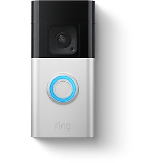 RING Battery Video Doorbell Plus - Satin Nickel