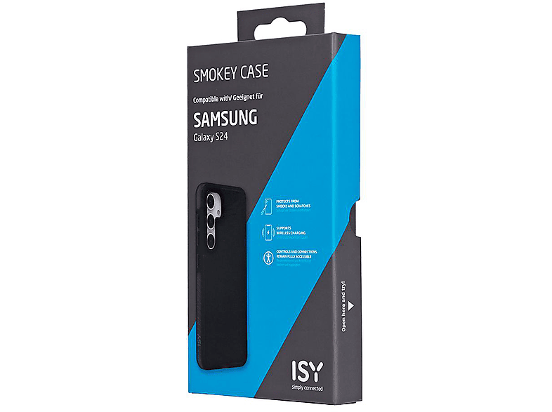 ISY ISC 2500, Backcover, Samsung, Galaxy S24, Smokey Black