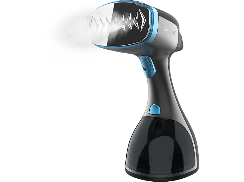 Plancha de vapor vertical - Cecotec IronHero 1800 Ultimate, 300 ml, W, 28 g/min, 2 modos, Pantalla táctil, Calentamiento en 30s, Cepillo, Black