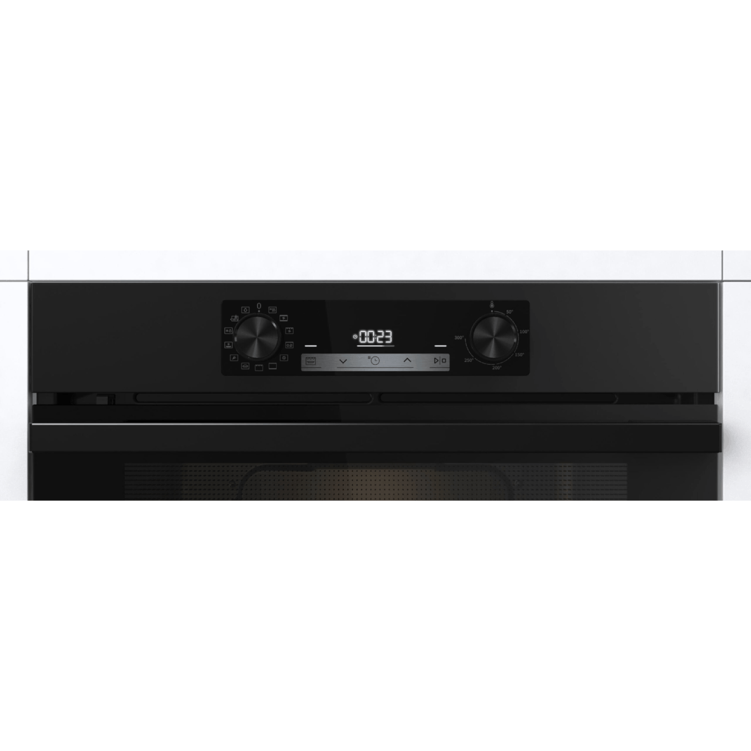Horno - Hisense BI64213EPB, Convencional, Pirolítico, 77 l, 59.5 cm, Control táctil, Negro