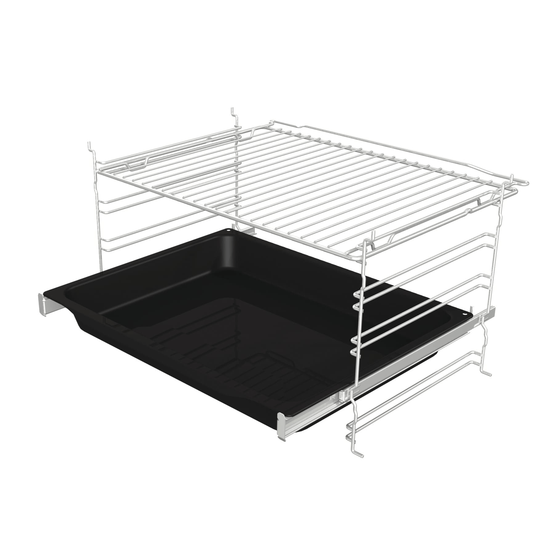Horno - Hisense BI64213EPB, Convencional, Pirolítico, 77 l, 59.5 cm, Control táctil, Negro
