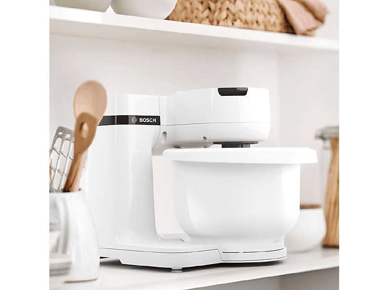 Bosch MUMS2AW00 Serie 2, Küchenmaschine Weiß (Rührschüsselkapazität: 3,8 l, 700 Watt) — Foto 2 von 4