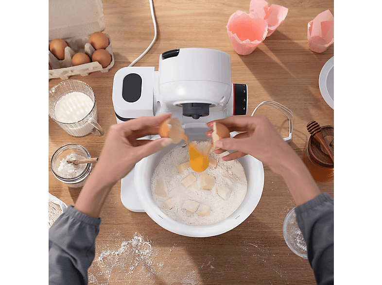 Bosch MUMS2AW00 Serie 2, Küchenmaschine Weiß (Rührschüsselkapazität: 3,8 l, 700 Watt) — Foto 3 von 4