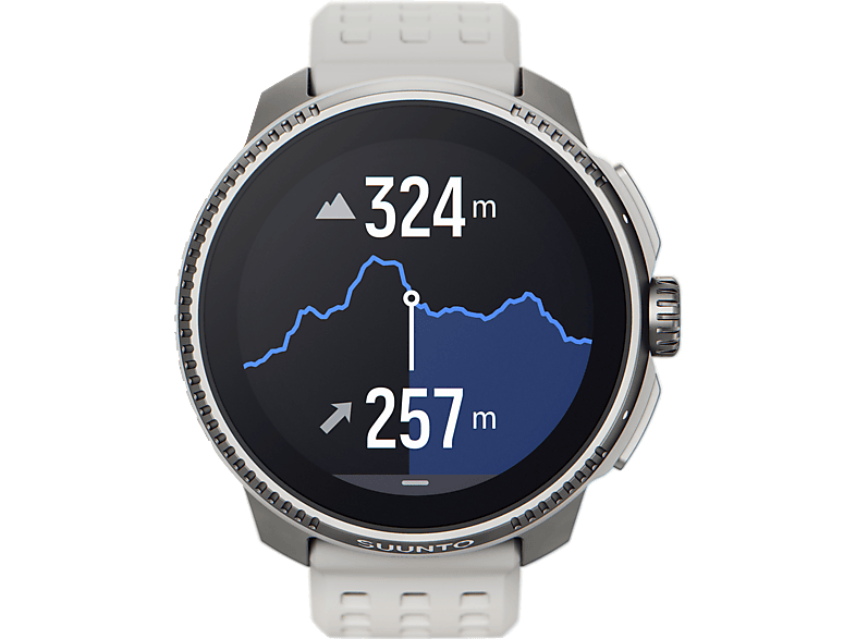 SUUNTO GPS-Multisportuhr Suunto Race Titanium Charcoal grau