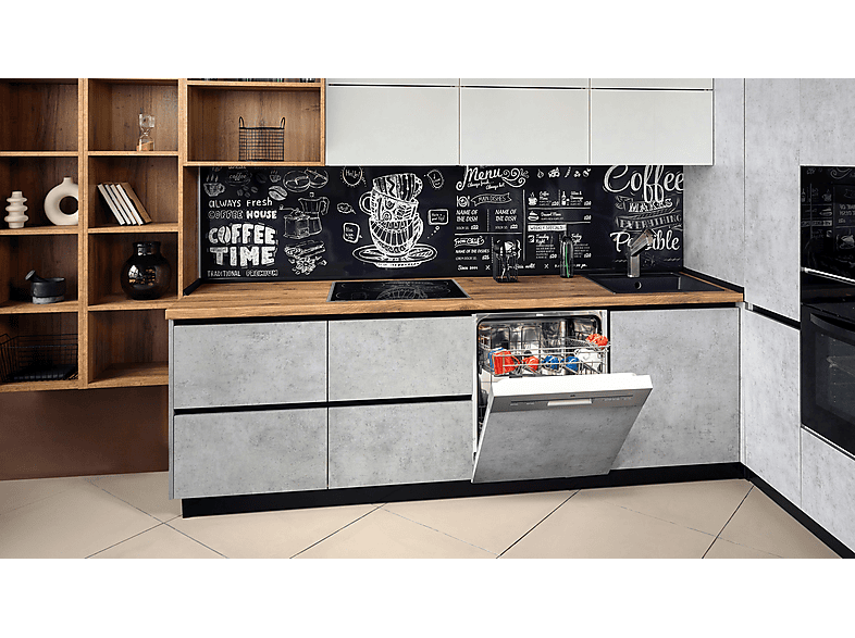 OK. ODW 6031 D BI Geschirrspüler (teilintegrierbar, 59,6 cm breit, 47 dB (A), D)