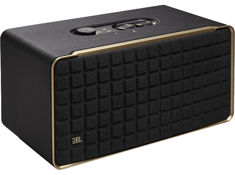 JBL Authentics 500 - Smart-Home-Speaker mit WLAN & Bluetooth (Schwarz)
