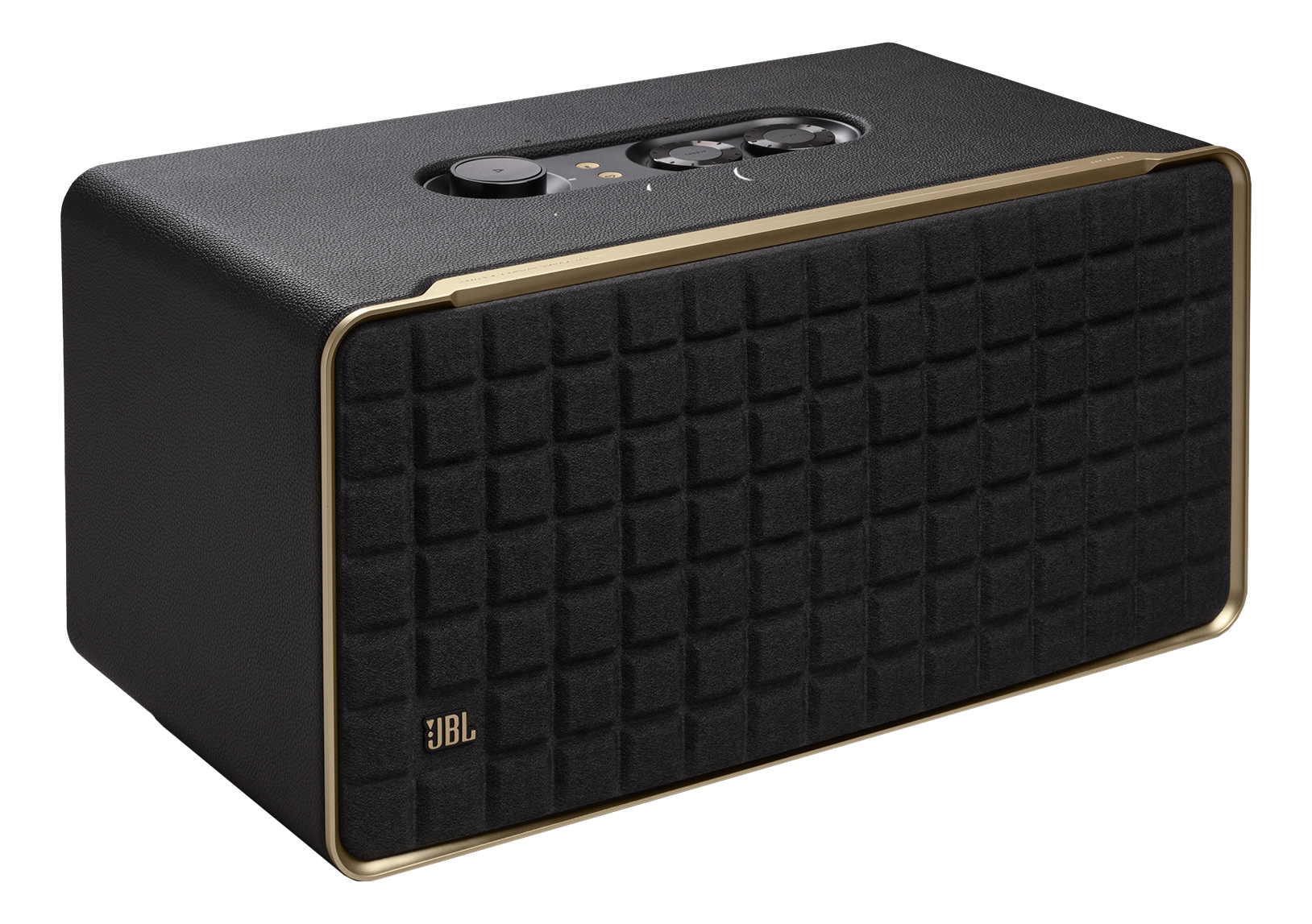 JBL Authentics 500 - Smart-Home-Speaker mit WLAN & Bluetooth (Schwarz)