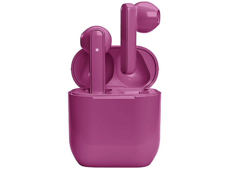 SBS 18556 NUBox TrueWireless Kopfhörer mit Touch-Steuerung, Violett; True Wireless Kopfhörer