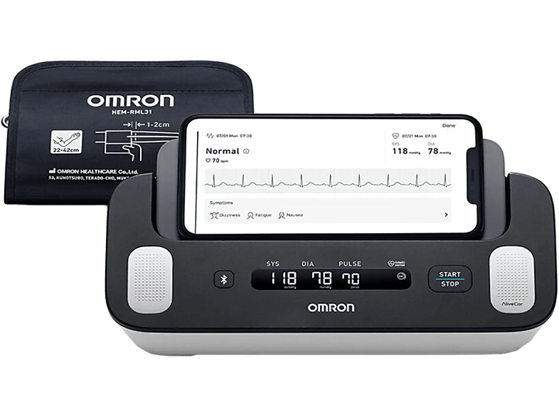 OMRON HEM-7530T-E3 Complete vérnyomásmérő és EKG