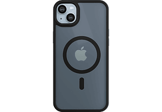 NEXT ONE MagSafe kompatibilis szilikon tok iPhone14 Plus telefonhoz, fekete (IPH-14PLUS-MAGSF-MISTCASE-BLK)