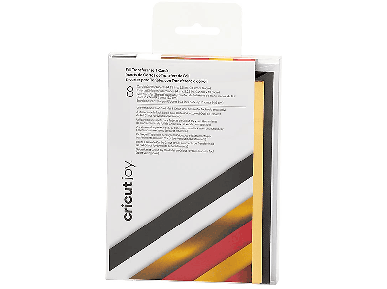 CRICUT R20 (10.8 cm x 14 cm) 8er Pack Grußkarten-Folie