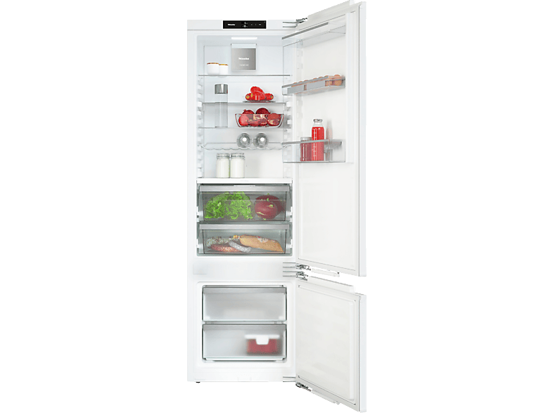 MIELE KF 7742 C Kühlgefrierkombination (C, 255 l, 1770 mm hoch, Weiß)