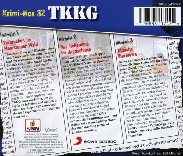 Rückseite einer CD-Hülle mit Text und Sony Music Logo.