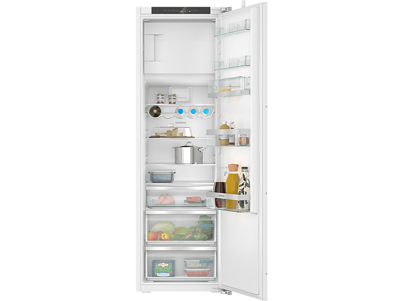 Siemens KI82LADD0 iQ500 Kühlschrank, Flachscharnier mit Softeinzug (D, 1772 mm hoch, Weiß, 280 l)