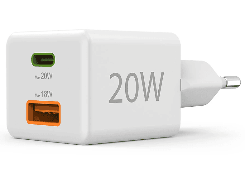 Ładowarka sieciowa HAMA Mini 201991 PD/QQC 20W Biały – zdjęcie 2