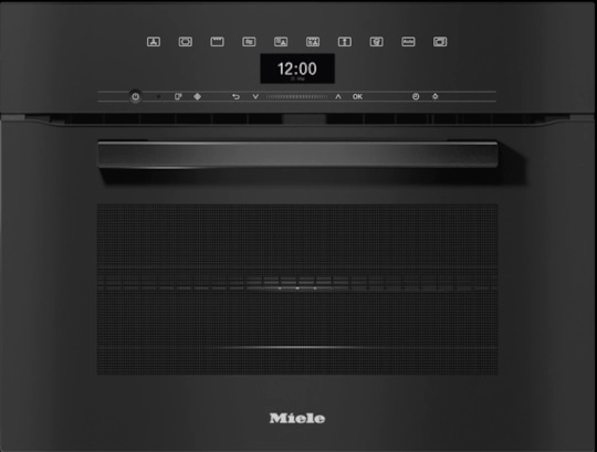 Piekarnik z mikrofalą MIELE H 7440 BM 43l Czarny