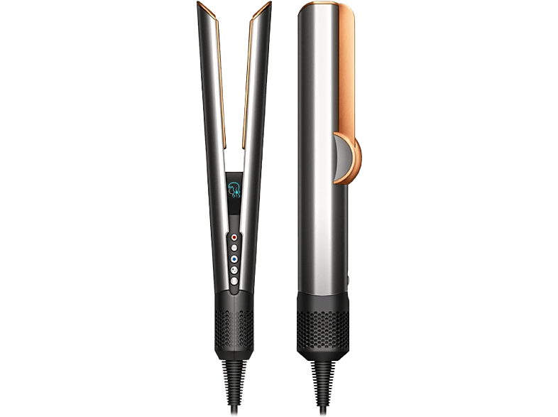 Dyson 408202-01 Airstrait Haarglätter (Temperaturstufen: 3 mit 2 Stylingmodi, Nickel /Kupfer)