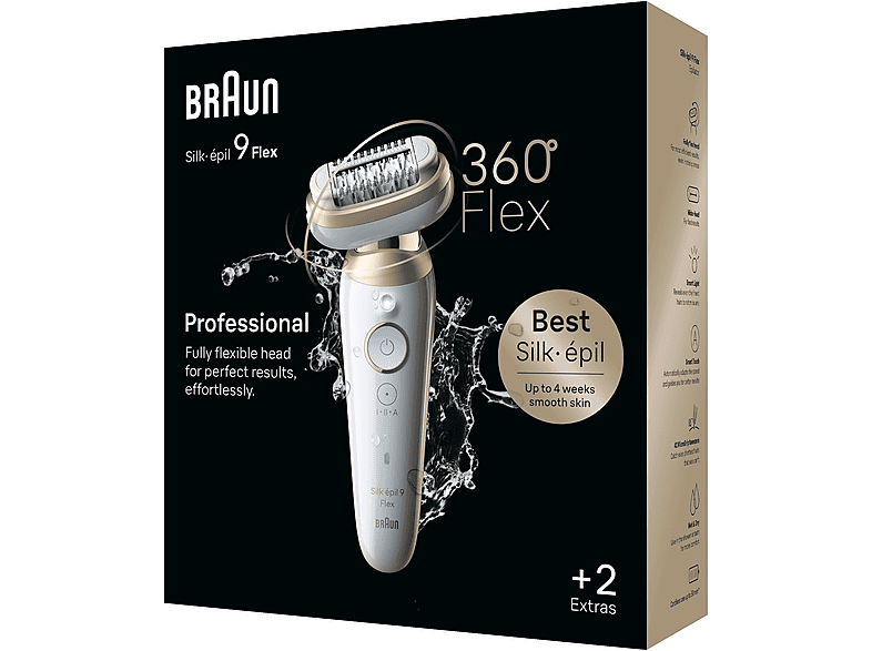 Braun Silk-épil 9 Flex 9-011, Epilierer, Gold — Foto 2 von 2