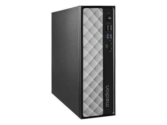 MEDION T80 (MD 35426) - PC de bureau, Intel® Core™ i7, 512 GB SSD, 16 GB RAM, Noir