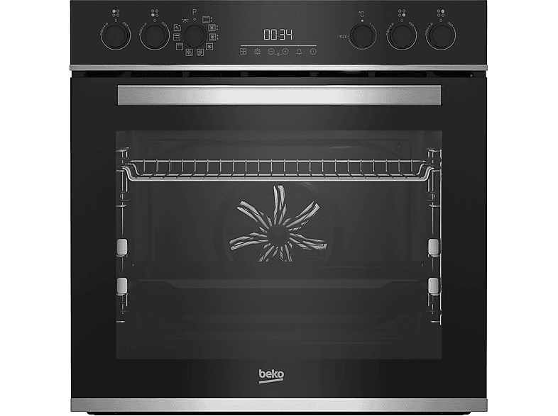 BEKO BBUM13340XMPEF Pyrolyse, Einbauherdset (Induktion, A+, 72 l)