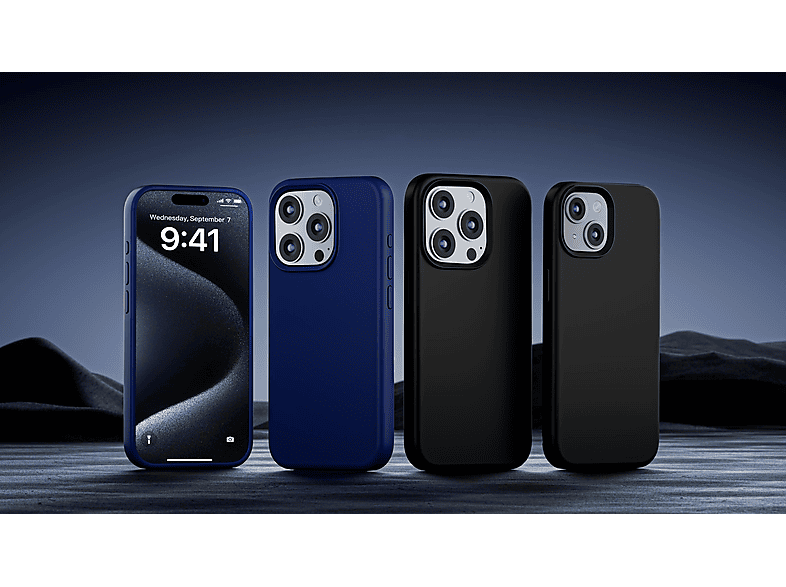 Thumbnail - ISY ISC-2333, Backcover, Apple, iPhone 15, Schwarz