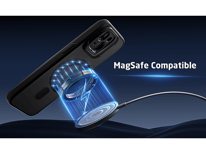 Thumbnail - ISY ISC-2441 MagISY, Backcover, Apple, iPhone 15 Pro Max, Smokey Black