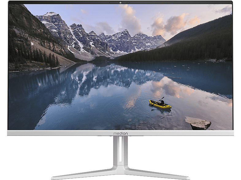 MEDION E27419 (MD 62582), All-in-One-PC, mit 27 Display, Intel® Core™ i5-13420H Prozessor (12 MB Cache, bis zu 4.60 GHz), 16 GB RAM, 512 SSD, UHD Graphics, Silber, Windows 11 Home