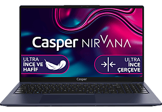 CASPER X600.1235-8E00T-M-F/ Intel Core i5 1235U/ 8 GB Ram/ 500 GB SSD/ 15.6"/ W11 Laptop Gece Mavisi