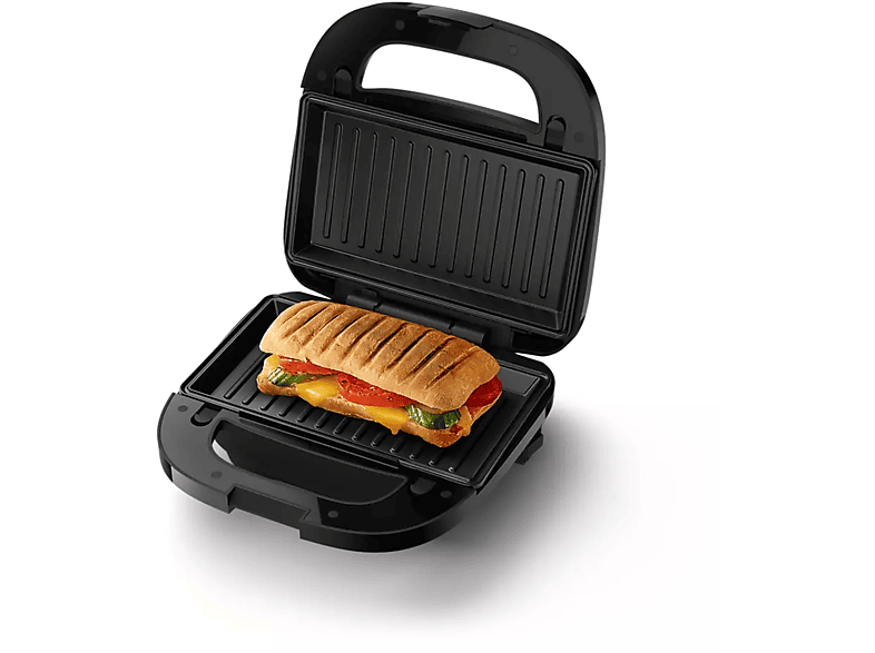 Philips HD2350/80 Sandwichmaker, Schwarz, 750 Watt — Foto 4 von 5