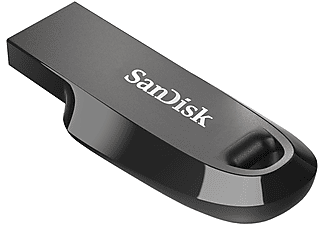 SANDISK Ultra Curve USB 3.2 128GB USB Bellek Siyah