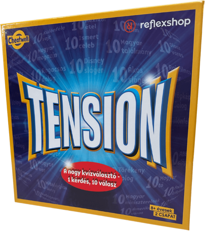CHEATWELL GAMES Tension társasjáték, kék