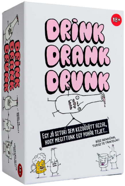 LUDICUS GAMES Drink Drank Drunk kártyajáték