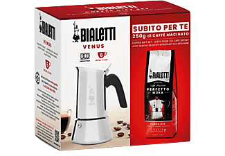 BIALETTI 3541 Venus 6 adagos kotyogó + Moka Express Classico őrölt kávé 250 g